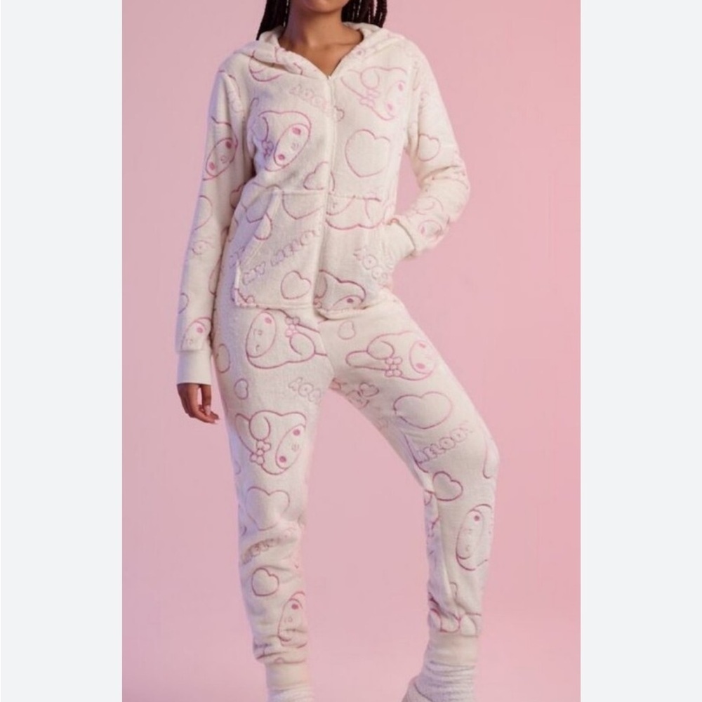 Forever 21 Hello Kitty My Melony Pajama Jumpsuit - Picture 1 of 7
